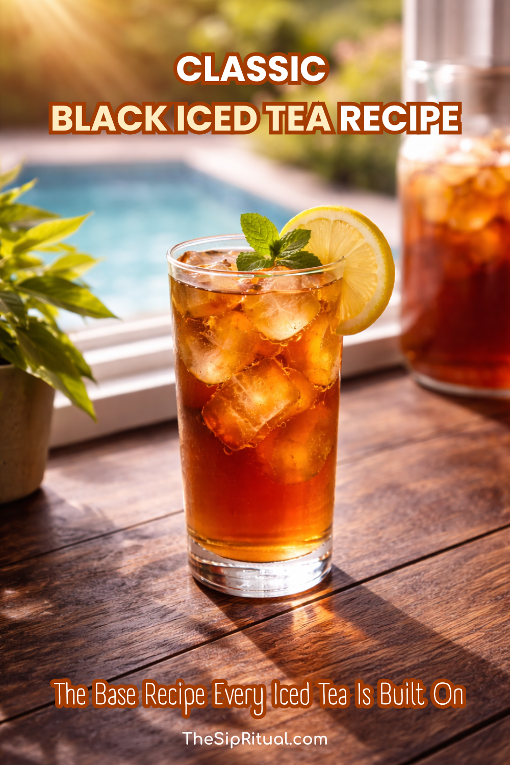 Classic Black Iced Tea Recipe (The Right Way to Make It at Home)