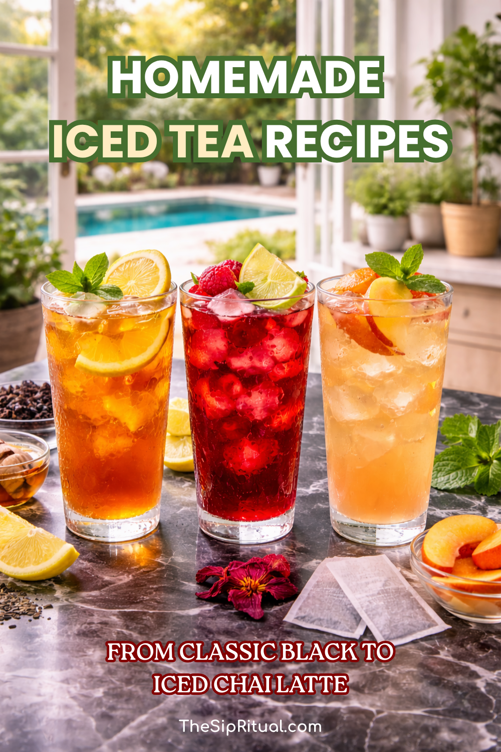 Iced Tea Recipes: 8 Homemade Versions That Beat Anything from a Bottle