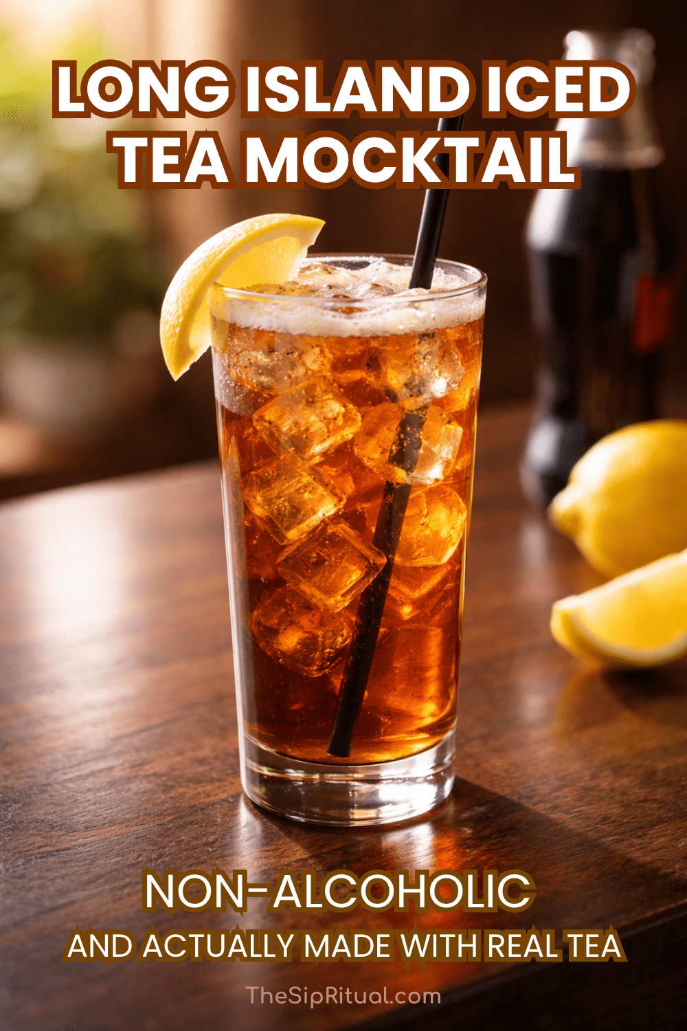 Long Island Iced Tea Mocktail (The Only Version That Actually Has Tea In It)